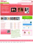 How blingee.com looks like on a mobile device such as an iPhone.