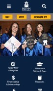 How blinn.edu looks like on a mobile device such as an iPhone.