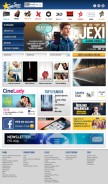 How blitz-cinestar.hr looks like on a mobile device such as an iPhone.