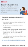 How blocket.se looks like on a mobile device such as an iPhone.