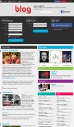How blog.hr looks like on a mobile device such as an iPhone.
