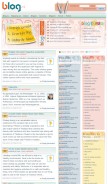 How blog.rs looks like on a mobile device such as an iPhone.