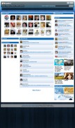 How blogster.com looks like on a mobile device such as an iPhone.
