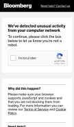 How bloomberglp.com looks like on a mobile device such as an iPhone.