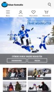 How blue-tomato.com looks like on a mobile device such as an iPhone.