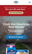 How bluediamond.com looks like on a mobile device such as an iPhone.