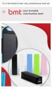 How bmtpromotions.co.uk looks like on a mobile device such as an iPhone.