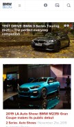 How bmwblog.com looks like on a mobile device such as an iPhone.