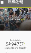 How bncollege.com looks like on a mobile device such as an iPhone.