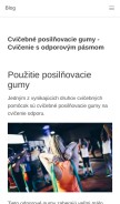 How boardcentrum.sk looks like on a mobile device such as an iPhone.
