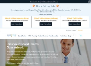 How boardvitals.com looks like on a tablet such as an iPad.