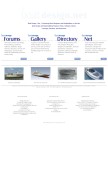 How boatdesign.net looks like on a mobile device such as an iPhone.