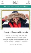 How boden.com looks like on a mobile device such as an iPhone.