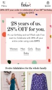 How bodenusa.com looks like on a mobile device such as an iPhone.