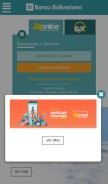 How bolivariano.com looks like on a mobile device such as an iPhone.