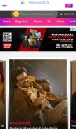 How bollywoodlife.com looks like on a mobile device such as an iPhone.