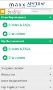 How bonesmart.org looks like on a mobile device such as an iPhone.