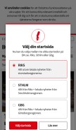 How bonnier.news looks like on a mobile device such as an iPhone.