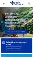 How bonsecours.com looks like on a mobile device such as an iPhone.
