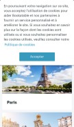 How bookatable.com looks like on a mobile device such as an iPhone.