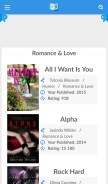 How bookfrom.net looks like on a mobile device such as an iPhone.