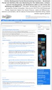 How bookmark-favoriten.net looks like on a mobile device such as an iPhone.