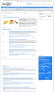 How bookmark-favoriten.org looks like on a mobile device such as an iPhone.