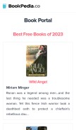 How bookpedia.co looks like on a mobile device such as an iPhone.