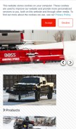How bossplow.com looks like on a mobile device such as an iPhone.
