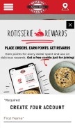 How bostonmarket.com looks like on a mobile device such as an iPhone.