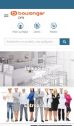 How boulanger.pro looks like on a mobile device such as an iPhone.