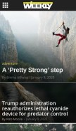 How boulderweekly.com looks like on a mobile device such as an iPhone.