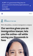 How boundless.com looks like on a mobile device such as an iPhone.