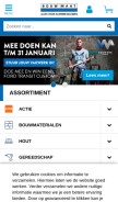 How bouwmaat.nl looks like on a mobile device such as an iPhone.