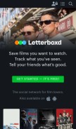 How boxd.it looks like on a mobile device such as an iPhone.
