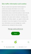 How bp.com looks like on a mobile device such as an iPhone.