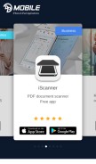 How bpmob.com looks like on a mobile device such as an iPhone.