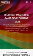 How brainsoftware.org looks like on a mobile device such as an iPhone.