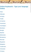 How branah.com looks like on a mobile device such as an iPhone.