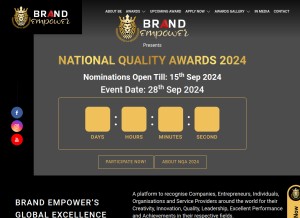 How brandempower.org looks like on a tablet such as an iPad.
