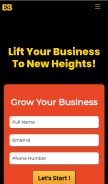 How brandingbolt.com looks like on a mobile device such as an iPhone.