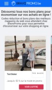 How bravopromo.be looks like on a mobile device such as an iPhone.