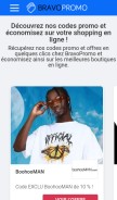How bravopromo.fr looks like on a mobile device such as an iPhone.