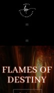 How brettpuffinburgerbooks.com looks like on a mobile device such as an iPhone.