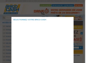 How bricocash.fr looks like on a tablet such as an iPad.