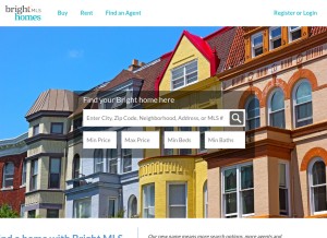 How brightmlshomes.com looks like on a tablet such as an iPad.