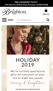 How brightoncollectibles.com looks like on a mobile device such as an iPhone.