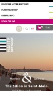 How brittany-tourism.com looks like on a mobile device such as an iPhone.