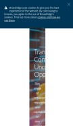 How broadridge.com looks like on a mobile device such as an iPhone.