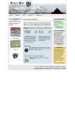 How brownbearsw.com looks like on a mobile device such as an iPhone.